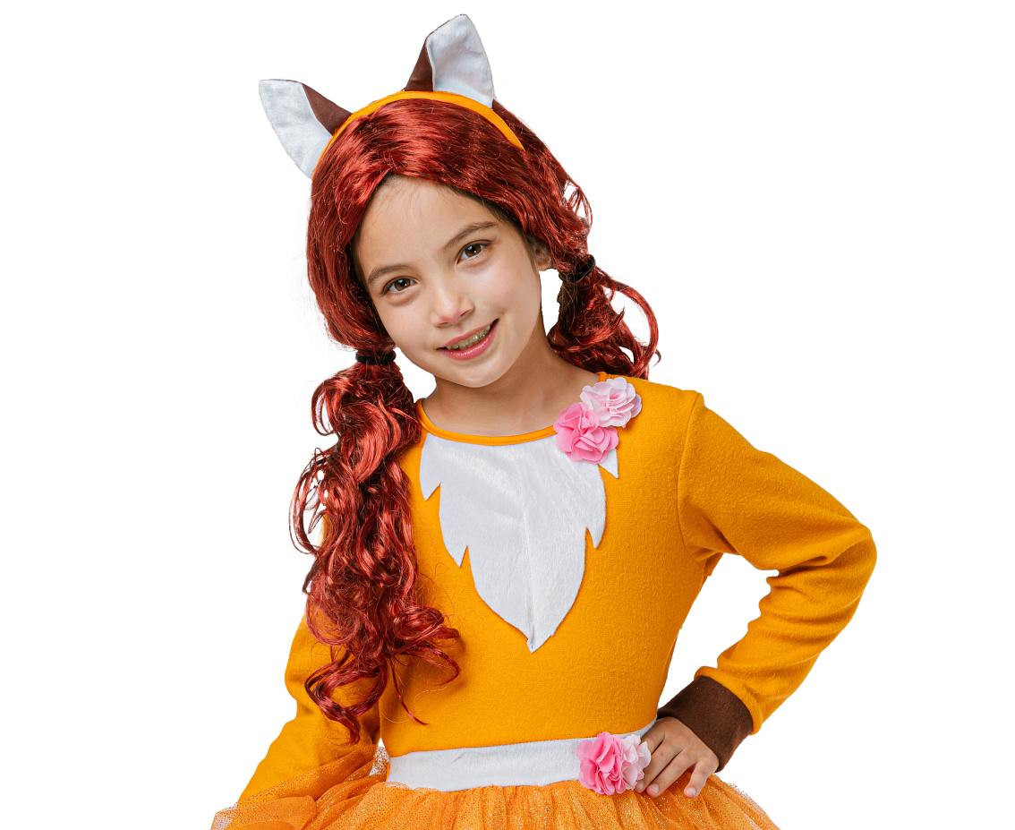 Role play-set for kids Fox (dress, hairband), size 110/120 cm